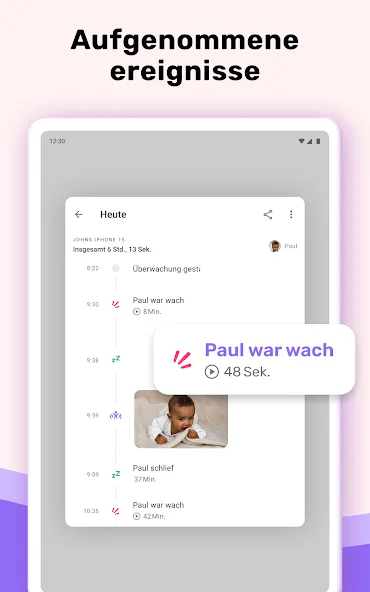 Babyphone Bibino: Baby Kamera screenshot 13