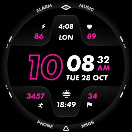 Stratos: Digital Watch Face screenshot 31