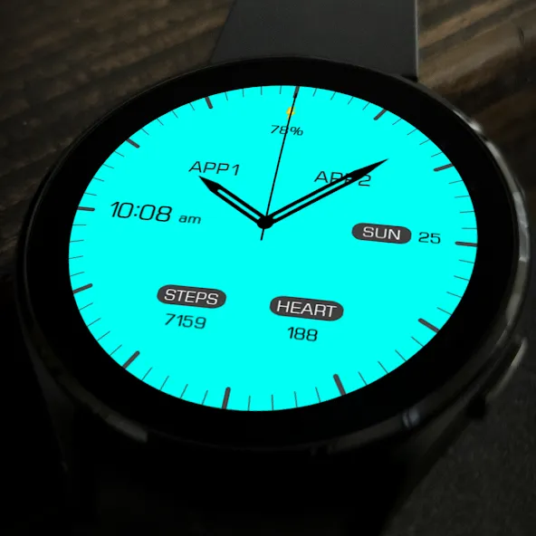 Key068 Analog Watch Face screenshot 6
