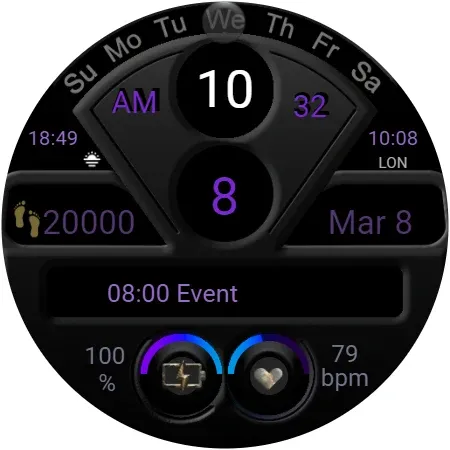 TSD49 Watch Face for Wear OS screenshot 21