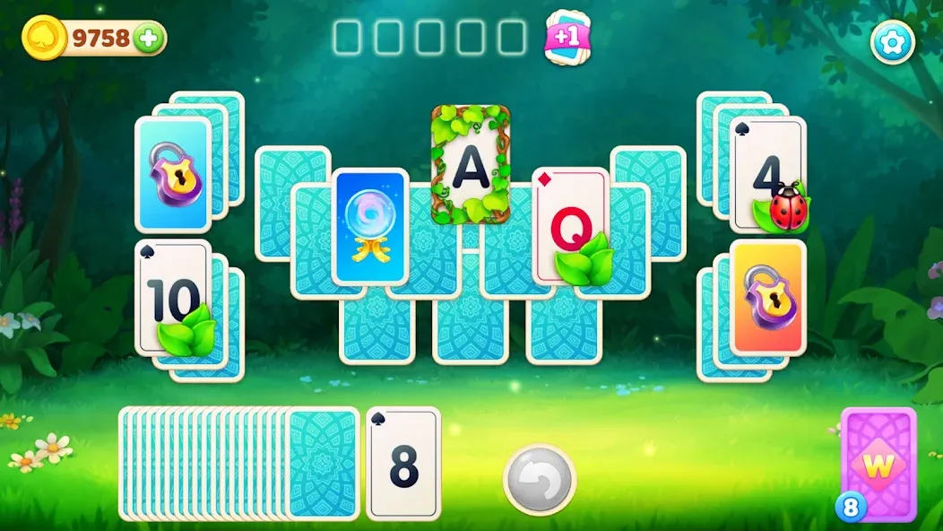 CityMix Solitaire TriPeaks screenshot 2