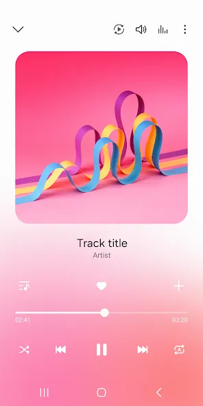 Samsung Music screenshot 1