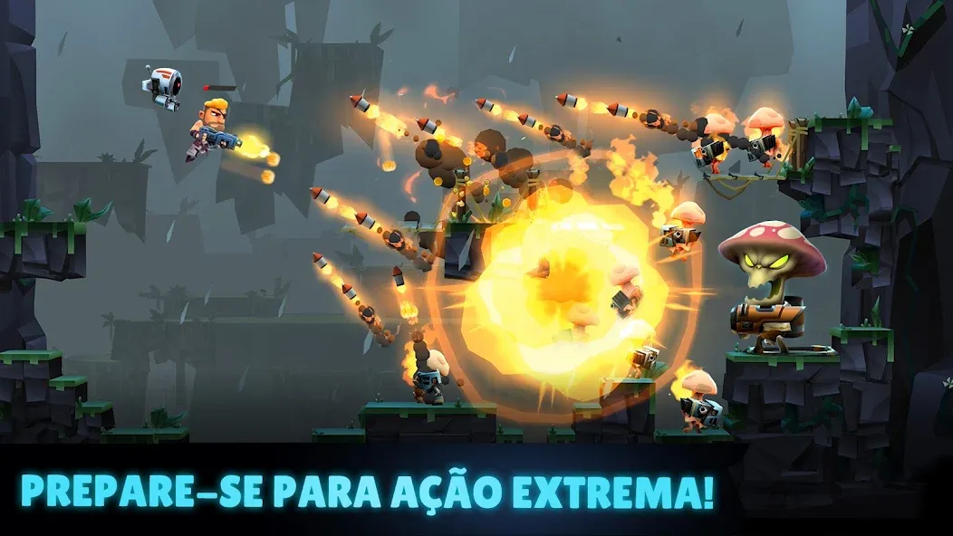 Autogun Heroes: Run and Gun screenshot 1