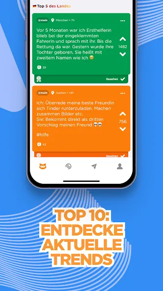 Jodel: Hyperlokale Community screenshot 2