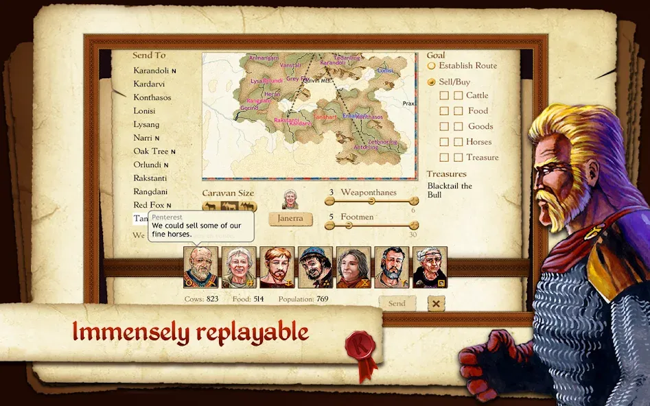 King of Dragon Pass: Text RPG screenshot 10