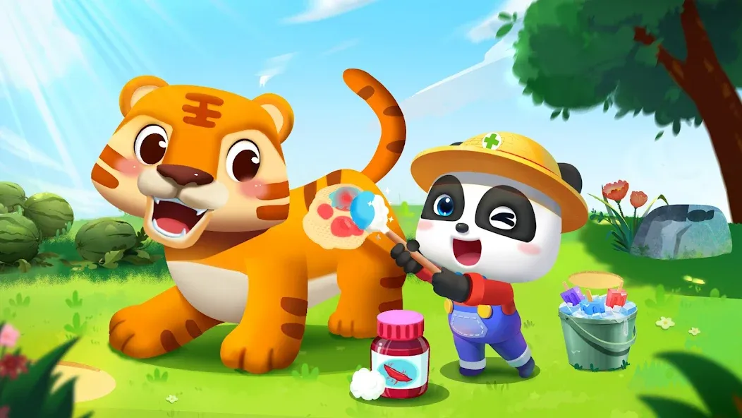 Jogos Infantis do Bebê Panda screenshot 5