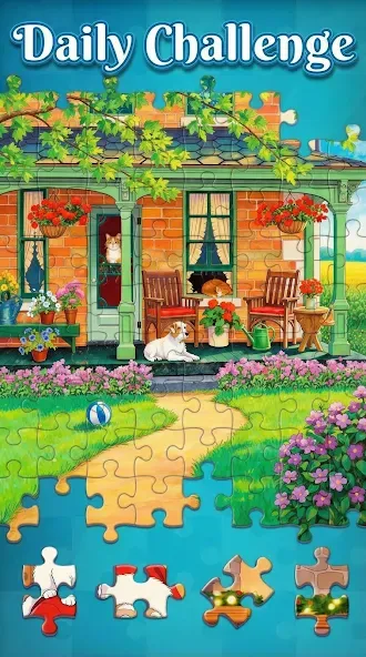 Home Jigsaw HD screenshot 1