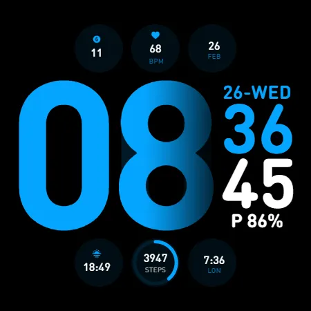 JAZZ Watch Face screenshot 33