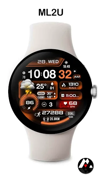 ML2U 261 Watch Face screenshot 4