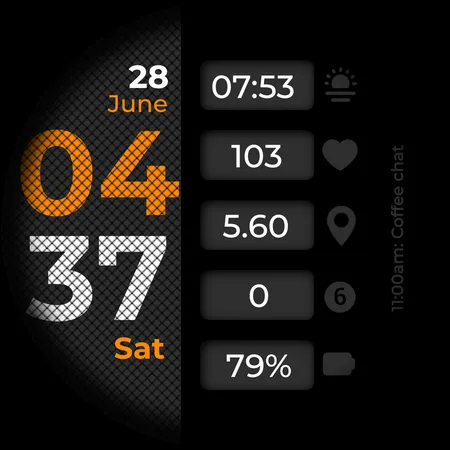 CC Digital 25 Watch Face screenshot 9