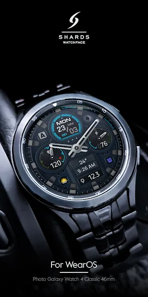 SH072 Watch Face, WearOS watch screenshot 5