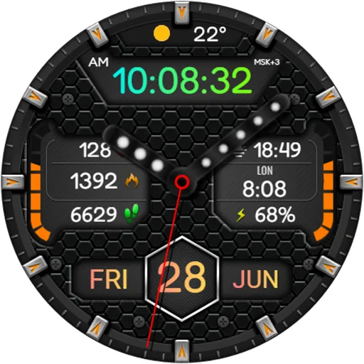Hybrid KNATUM URX81 Watch face screenshot 18