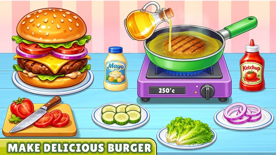 kitchen Set Cooking Game Chef screenshot 1