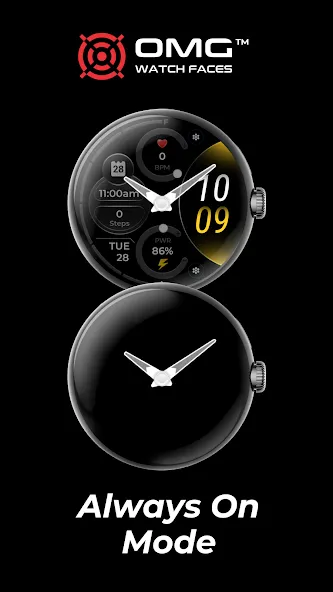 OMG 339 Hybrid Watch Face screenshot 7