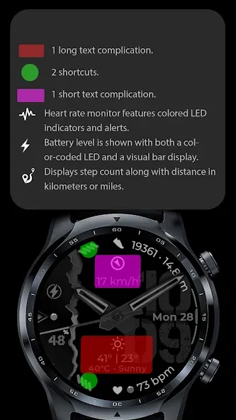 Watch Face CUE158 screenshot 2