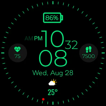 MAHO008 Wear OS Watch Face screenshot 23