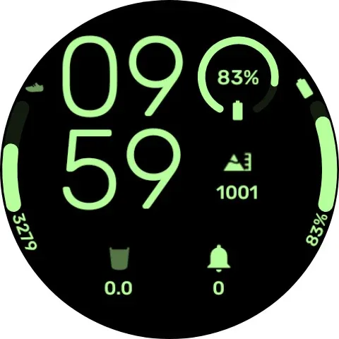 Infocenter - WearOS Watchface screenshot 10