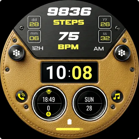 MJ200 Leather Digital Watch screenshot 25