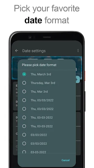 DIGI Clock Widget Plus screenshot 7