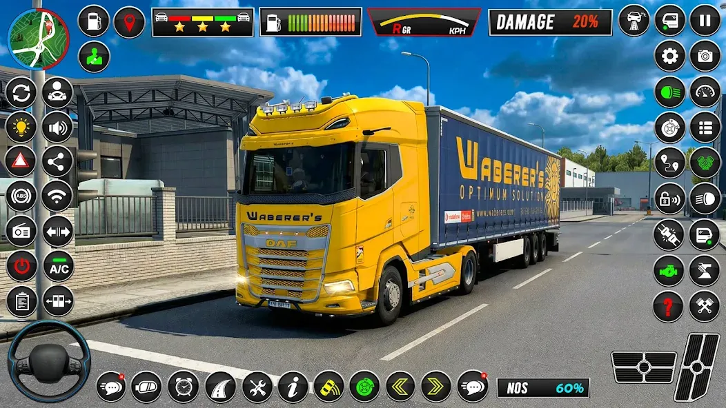 Euro Truck Drive Cargo Sim screenshot 2