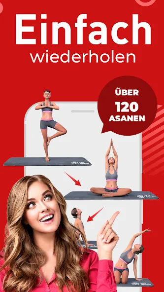 Yoga für Anfänger & Abnehmen screenshot 3