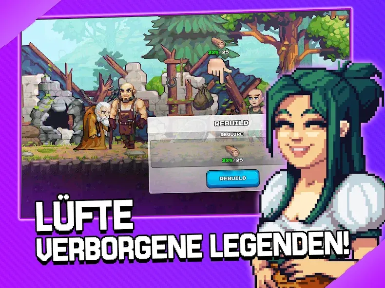 Miners Settlement: Idle RPG screenshot 14