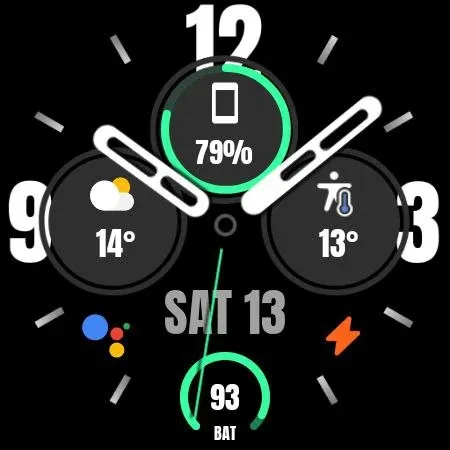 Nighty Analog 19 - watch face screenshot 21