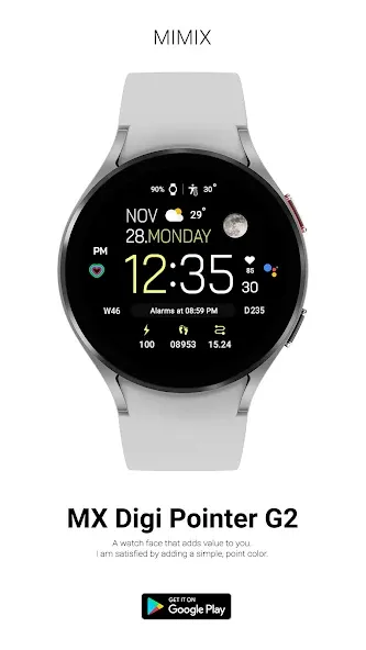 MIMIX MX Pointer G2 Watchface screenshot 8