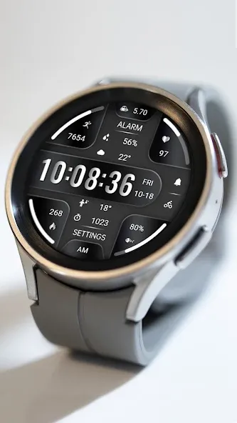 ZKin Watch Symmetrical Gray screenshot 4