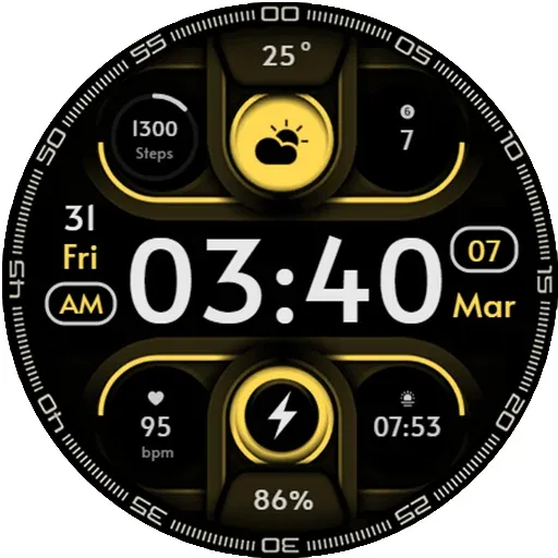 Fancy Digital Watch Face screenshot 26