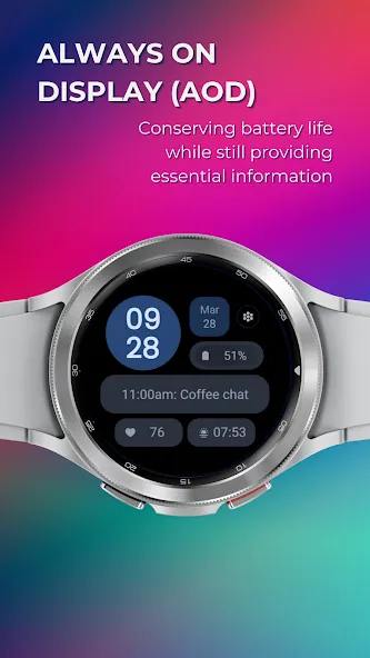 EXD146: Material Watch Face screenshot 6
