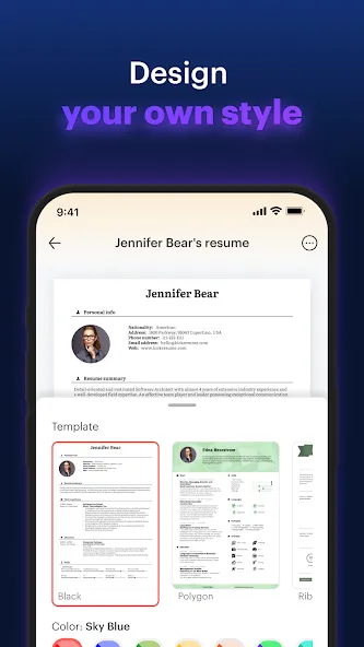 Kickresume: AI Resume Builder screenshot 5