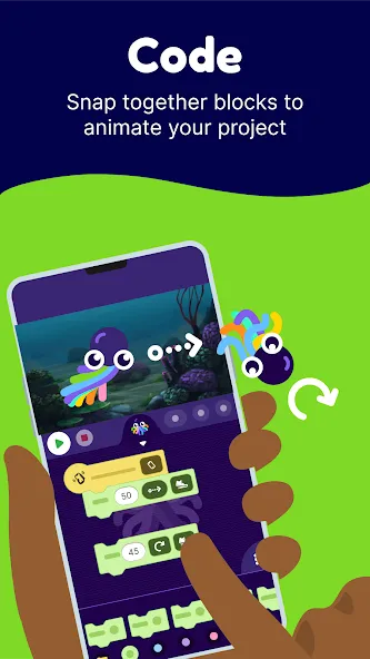 OctoStudio: Create-Code-Learn screenshot 2
