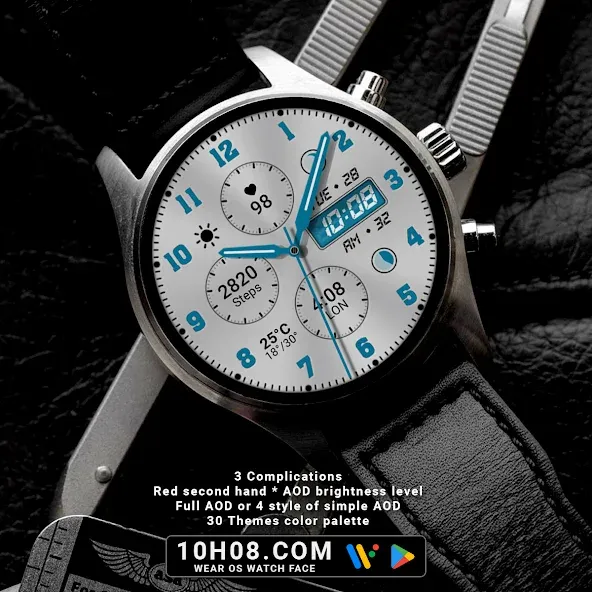 Watch face 10h08.com #90 screenshot 3