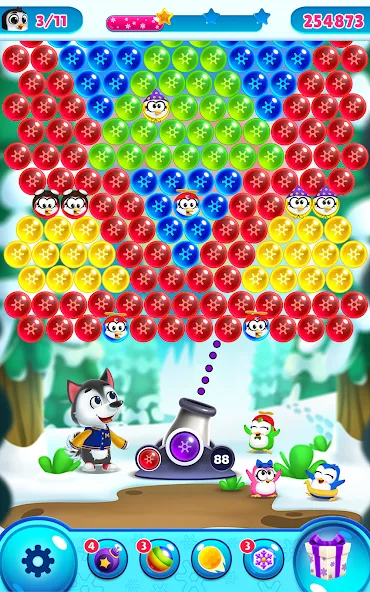 Frozen Pop - Bubble Spiele screenshot 16