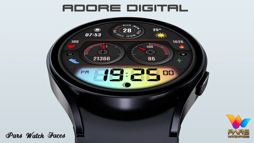 Adore Digital Watch Face screenshot 3