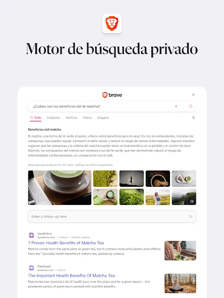 Navegador web privado Brave screenshot 15