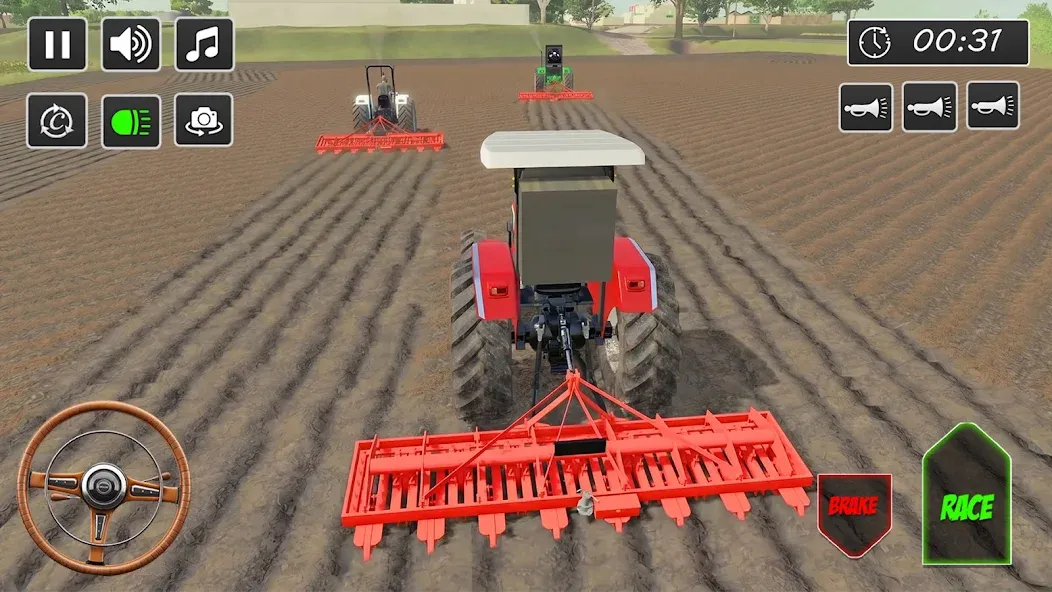 Real Farm Tractor Driving Game screenshot 7