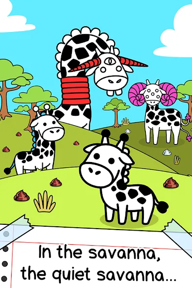 Giraffe Evolution: Idle Game screenshot 1
