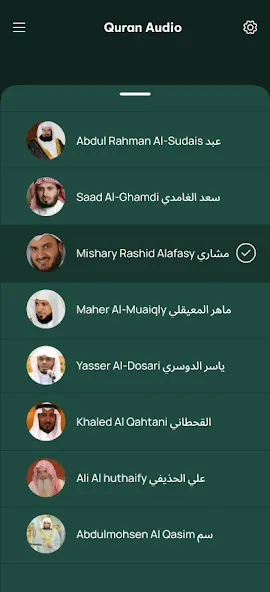 Quran Player Audio Offline screenshot 3