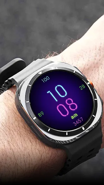 Neon Watch Face screenshot 5