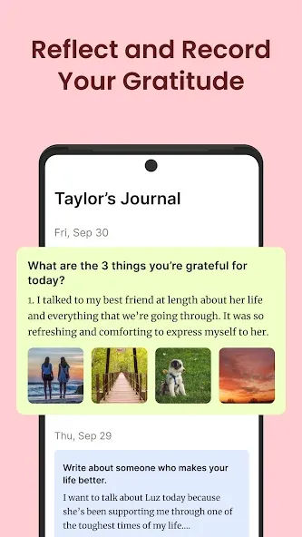Gratitude: Self-Care Journal screenshot 4