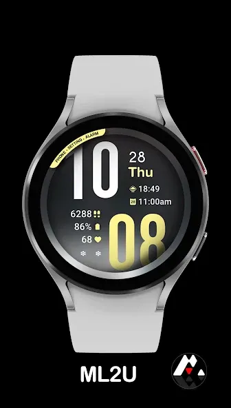 ML2U 93 Watch Face screenshot 4