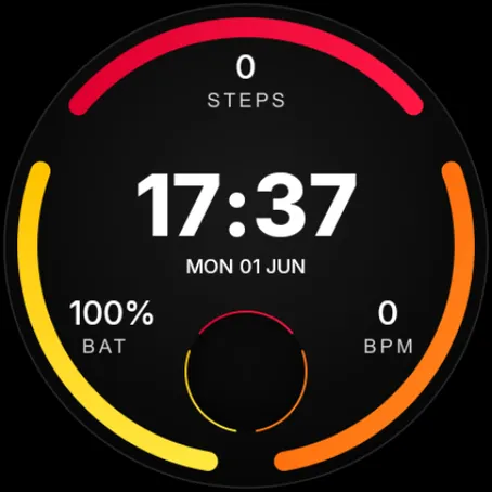 Vital Trio Watch Face screenshot 7