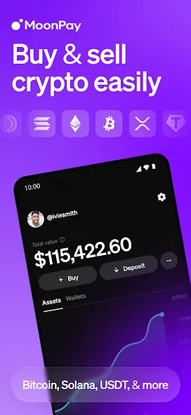 MoonPay: Buy Crypto & Bitcoin screenshot 1