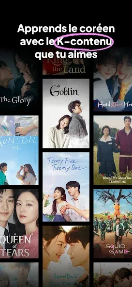 Ganada: Coréen avec Kdrama screenshot 1