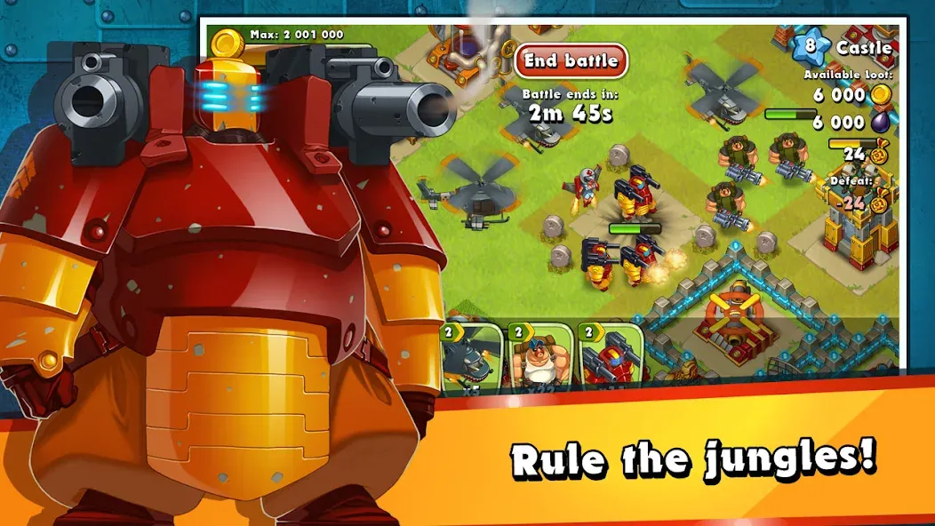 Jungle Heat: War of Clans screenshot 5