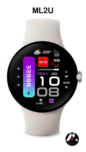 ML2U 248 Watch Face screenshot 1