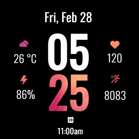 Minimal Watch Faces screenshot 37