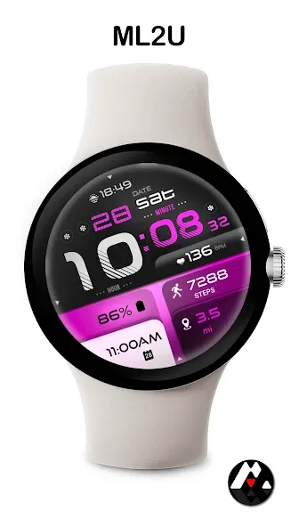 ML2U 103 Watch Face screenshot 8